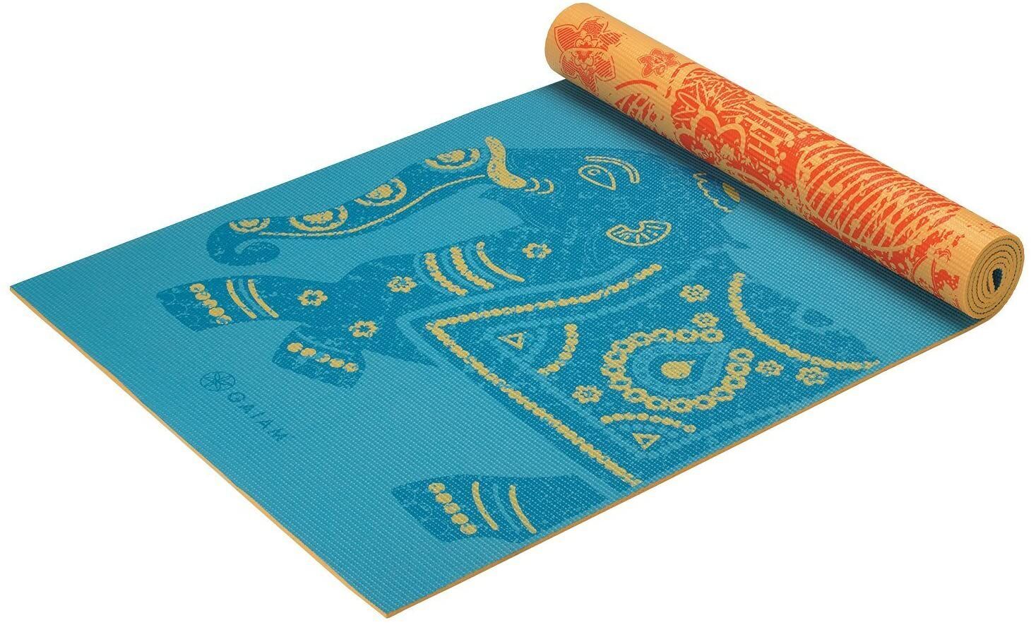 Reversible yoga mat